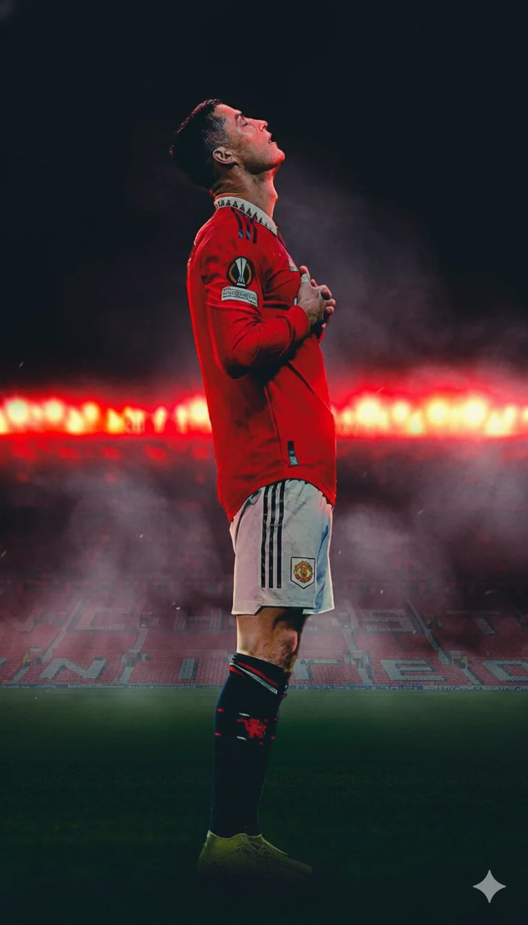 Cristiano Ronaldo Manchester United Mobile Wallpaper
