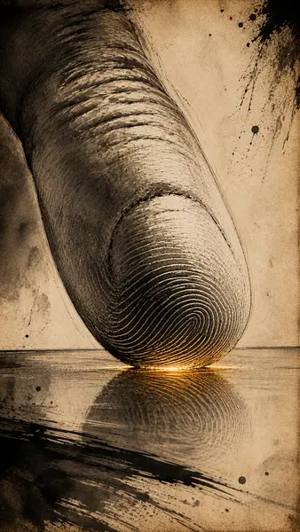 Fingerprint Macro Wallpaper wallpaper