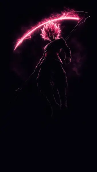 Goku Black Rose Scythe Wallpaper