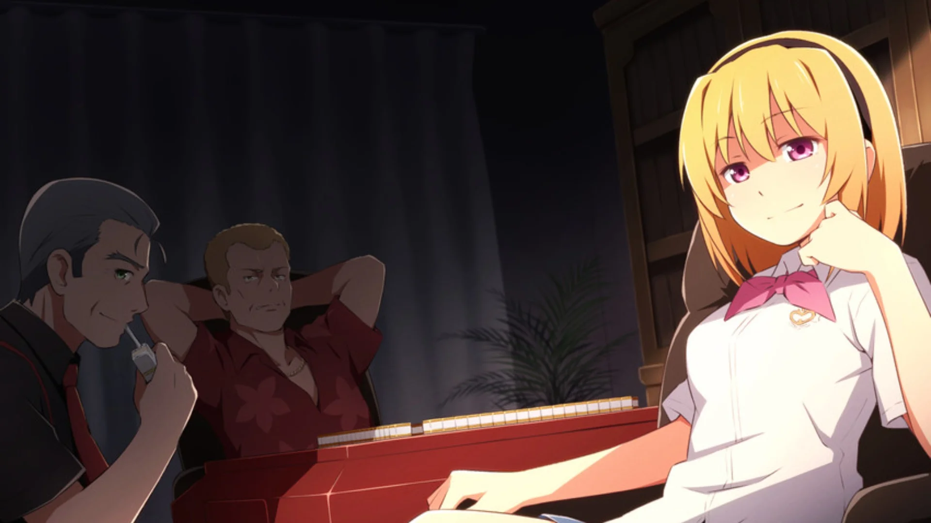 Satoko Hojo Anime Mahjong Wallpaper